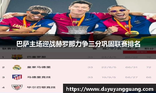 巴萨主场迎战赫罗那力争三分巩固联赛排名